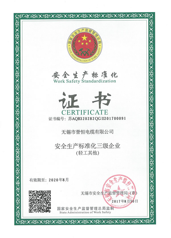 ��ȫ������׼��֤��